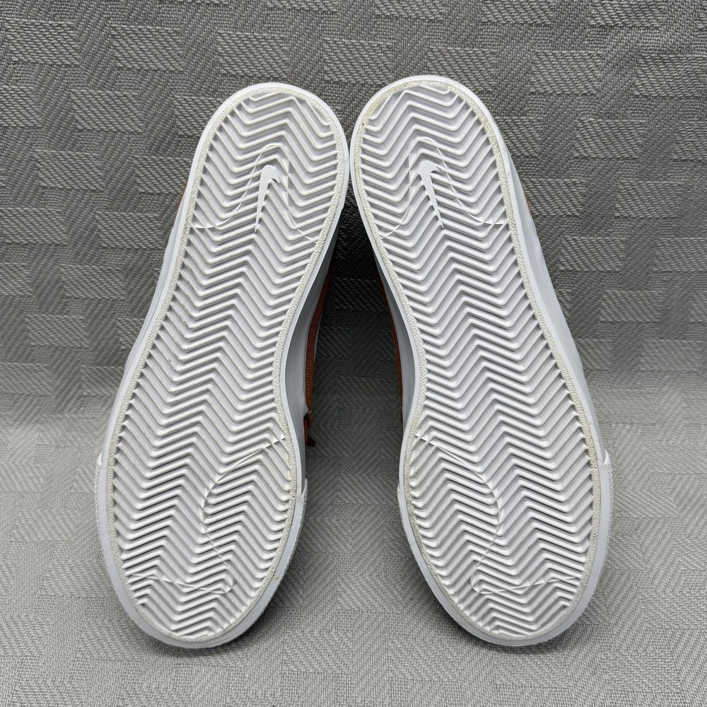 Nike SB Stefan Janoski Shoes Mens Size 4 Brown White Canvas Zoom Air AR7718-208 - Picture 8 of 8